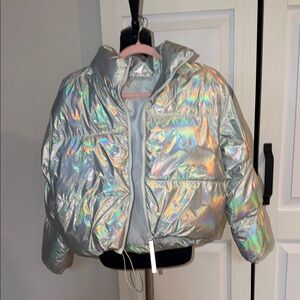 Fabletics Iridescent Puffer Jacket